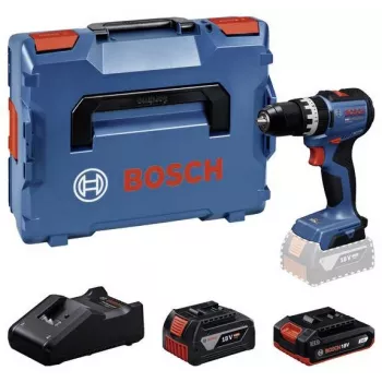 Bosch Professional GSB 18V-52 akumulátorový príklepový vŕtací skrutkovač s 2 akumulátormi 18V v L-BOXX (maloobchod)