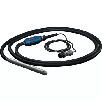 BOSCH POWERTOOLS PRO GDI38-500 ponorný vibrátor na betón (čierna/modrá, 38 mm hlava vibrátora)