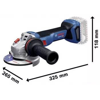 BOSCH POWERTOOLS Combo Kit 18V akumulátorový vŕtací skrutkovač, rázový uťahovač, vŕtacie kladivo, uhlová brúska (sada 4 nástrojov)