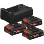 BOSCH 0615V0005X 3x EXBA 18V 4.0Ah + GAL 12V/18V-80 sada nabíjačky