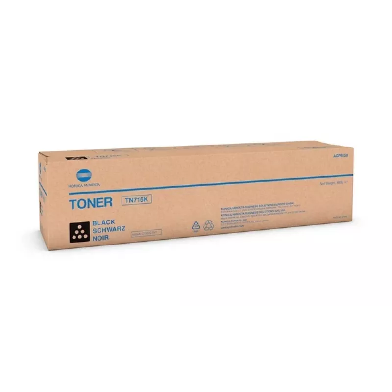 Konica Minolta TN-715K tonerová kazeta čierna ACP8150 pre Bizhub C750i/C650i