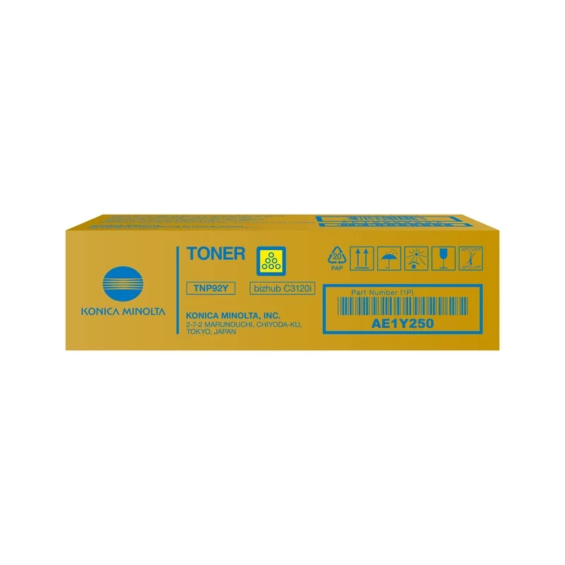 Konica Minolta TNP-92Y žltá tonerová kazeta AE1Y250 pre bizhub C3120i