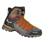 Salewa Mountain Trainer Lite Mid GTX turistické topánky - Black/Carrot, veľkosť 46