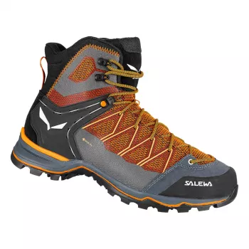 Salewa Mountain Trainer Lite Mid GTX turistické topánky - Black/Carrot, EU 46.5