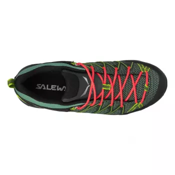 SALEWA dámske turistické topánky MTN Trainer Lite GTX - Field Green/Fluo Coral - UK 4 (EU 36.5)