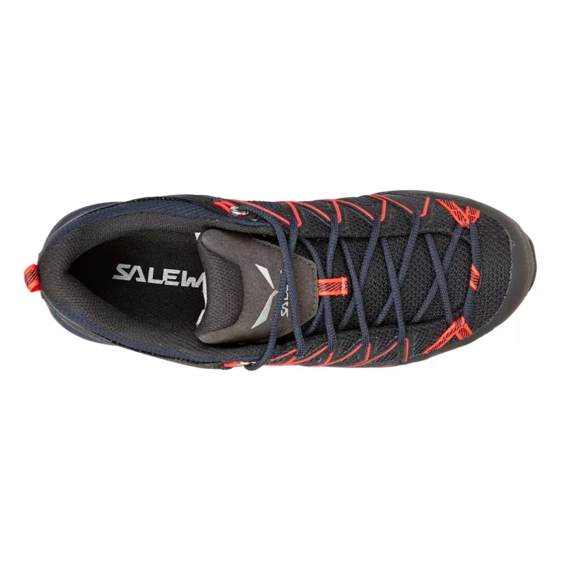 Salewa Mountain Trainer Lite dámska prístupová topánka - Premium Navy/Fluo Coral - veľkosť EU 40,5