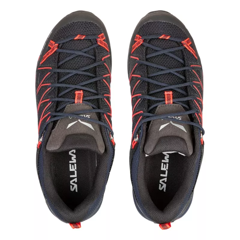 Salewa Mountain Trainer Lite dámska prístupová topánka - Premium Navy/Fluo Coral - veľkosť EU 40,5