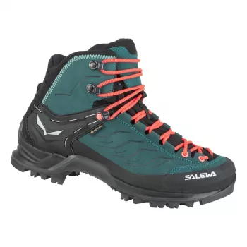 Salewa Women's Mtn Trainer Mid GTX turistické topánky - Atlantic Deep/Ombre Blue - UK 4 (EU 36.5)