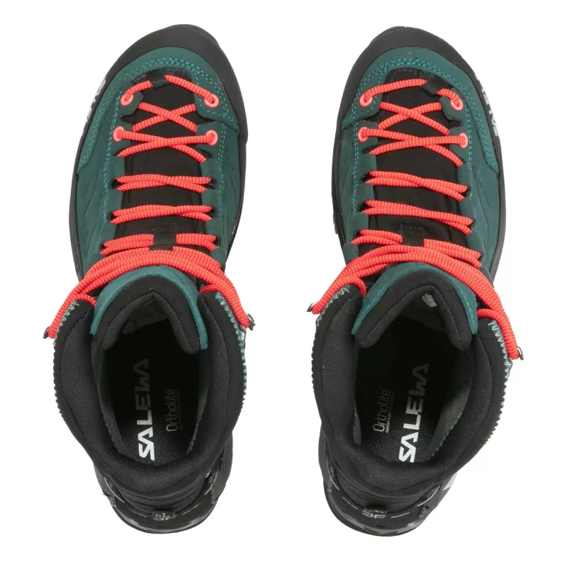 SALEWA Women's Mtn Trainer Mid GTX turistické topánky - Atlantic Deep/Ombre Blue - UK 6.5 (40)