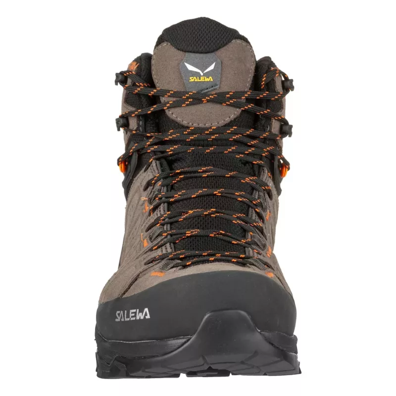 SALEWA Alp Trainer 2 Mid GTX turistické topánky - Walnut/Fluo Orange - UK 9 (EU 43)