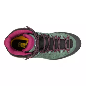SALEWA Alp Trainer 2 Mid GTX dámske turistické topánky - Duck Green/Rhododendron - UK 6 (EU 39)