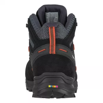 SALEWA Alp Mate Mid WP turistické topánky Black Out/Fluo Orange UK 11 (EU 46)