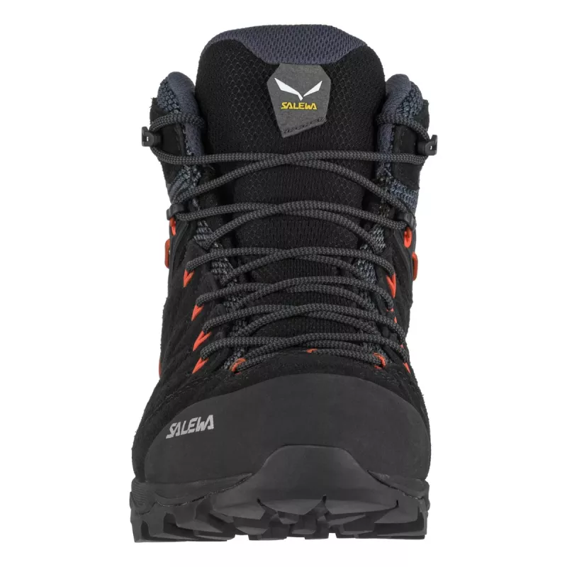 SALEWA topánky Alp Mate Mid WP Black Out Fluo Orange UK 12 (47)