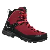 SALEWA dámske nazuvky Red Dahlia Black UK 5.5 (EU 38.5)