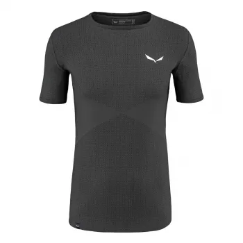 Salewa Zebru Medium Warm Merino pánske tričko Onyx M