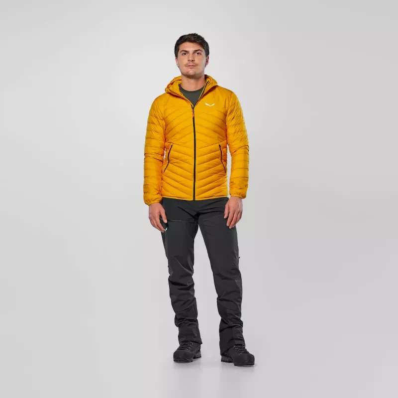 Salewa Brenta páperová bunda - Gold / Black Out