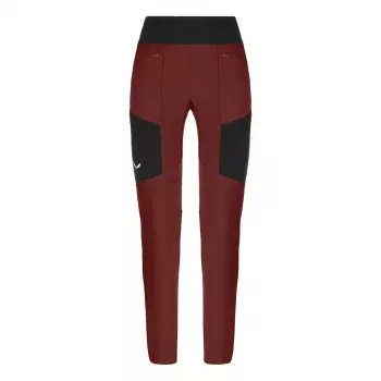 Salewa Puez DST Warm Cargo Tights dámske Syrah/Black Out veľkosť S