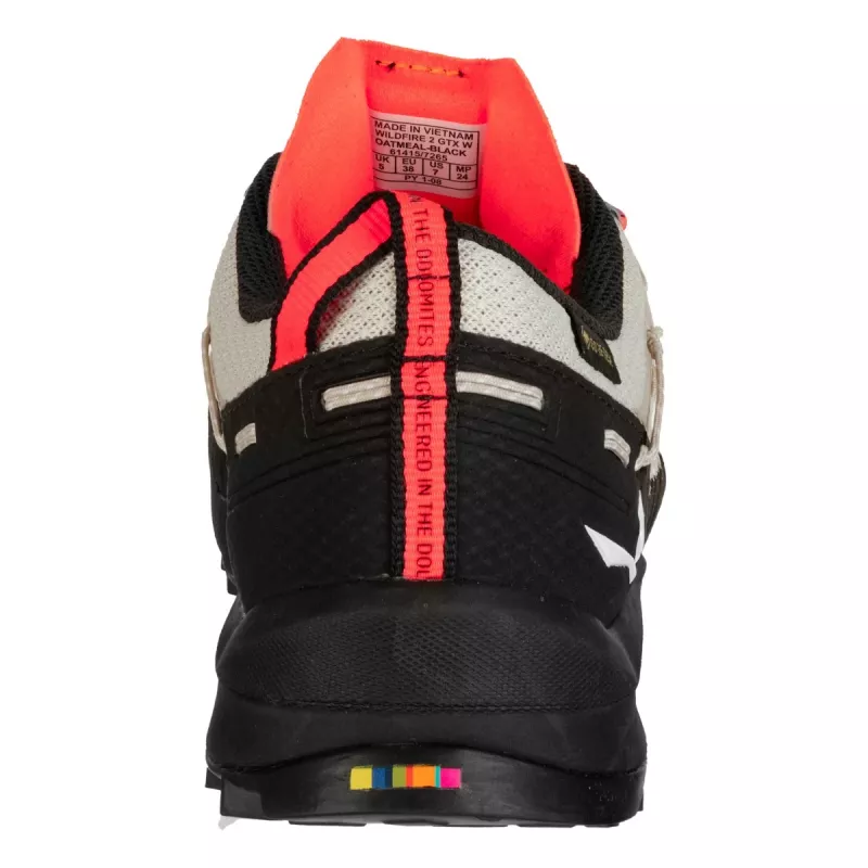 Salewa Wildfire 2 GTX dámska prístupová obuv - Oatmeal/čierna, veľkosť 38