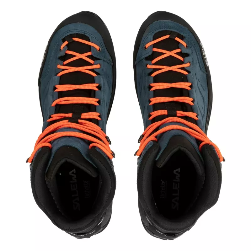 Salewa MTN Trainer Mid GTX turistické topánky - Dark Denim/Black - UK 10 (EU 44.5)