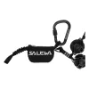 SALEWA Ergo Lanyard zip-black výsuvný lanyard