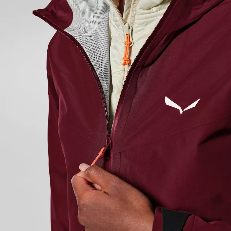 Salewa Puez Aqua 4 PTX 2.5L bunda dámska - Syrah, XS