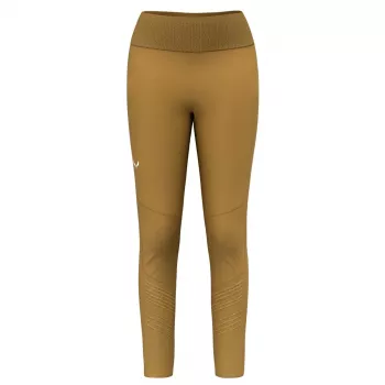 Salewa Pedroc Dry Resp Hybrid legíny dámske - Golden Brown, XS/S