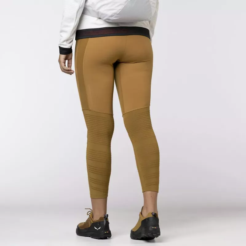 Salewa Pedroc Dry Resp Hybrid legíny - Golden Brown - veľkosť M/L