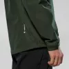 Salewa Puez Aqua 4 PTX 2.5L nepremokavá bunda - Dark Olive (veľkosť S)