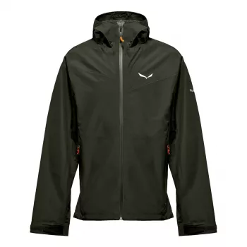 Salewa Puez Aqua 4 PTX 2.5L bunda - Dark Olive, veľkosť M