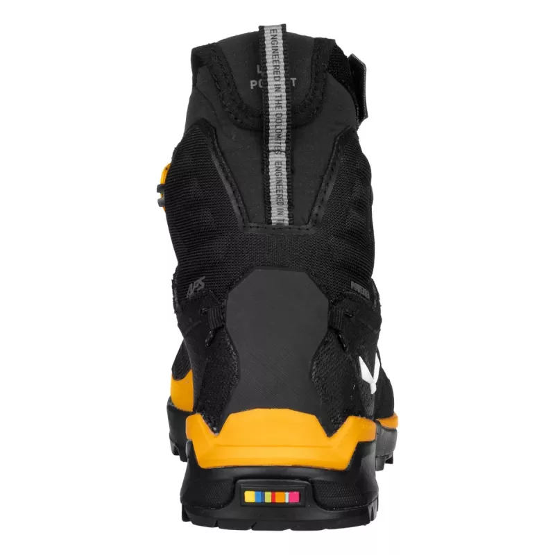Salewa Ortles Light Mid PTX turistické topánky zlatá-čierna UK 10 (EU 44.5)