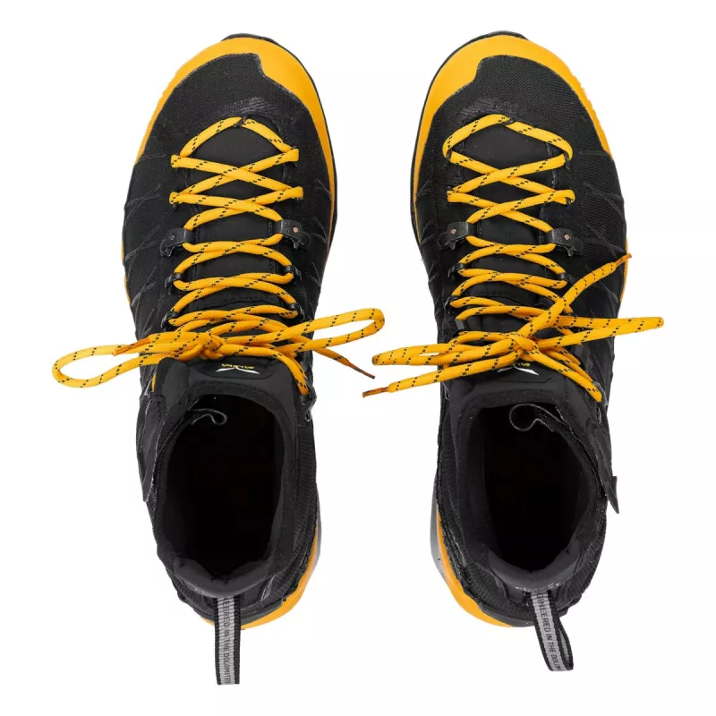 Salewa Ortles Light Mid PTX turistické topánky zlatá-čierna UK 10 (EU 44.5)