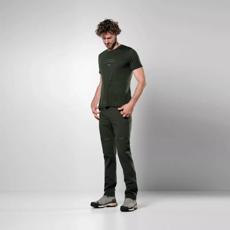 Salewa Eagle Eitd AM tričko - Olive - M