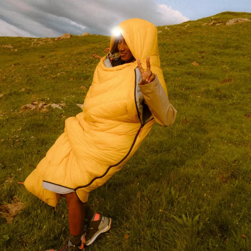 Salewa Puez RDS Down -1 Gold Right spací vak