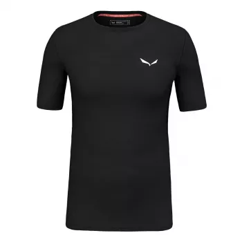 Salewa Cristallo Warm Merino Wool tričko - Black Out, veľkosť S