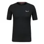 Salewa Cristallo Warm Merino Wool tričko - Black Out, veľkosť S