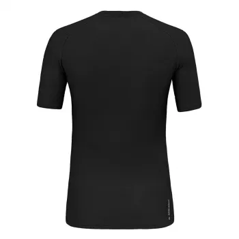 Salewa Cristallo Warm Merino Wool tričko - Black Out, veľkosť S