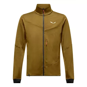 Salewa Sella Crevasse fleecová bunda - Golden Brown, veľkosť M