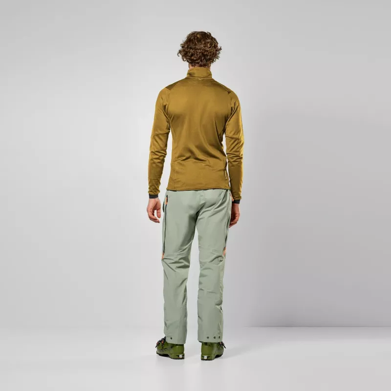 Salewa Sella Crevasse fleecová bunda - Golden Brown, veľkosť M