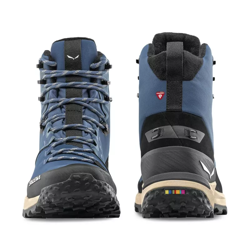 Salewa Puez Winter Mid PTX turistické topánky - Dark Denim/Black - UK 10.5 (EU 45)