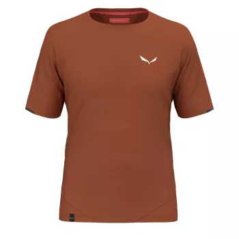 Salewa Pedroc Dry Hybrid tričko S - Bombay Brown