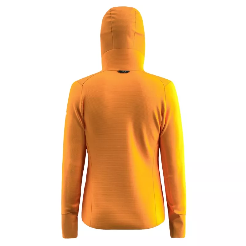 SALEWA fleecová bunda s kapucňou Turmeric L