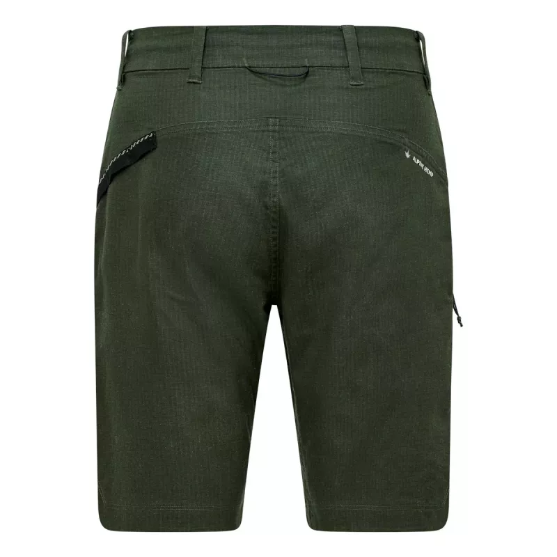 Salewa Agner Hemp Ripstop Shorts - Dark Olive - veľkosť XL