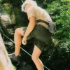Salewa Agner Hemp Ripstop Shorts - Dark Olive - veľkosť XL