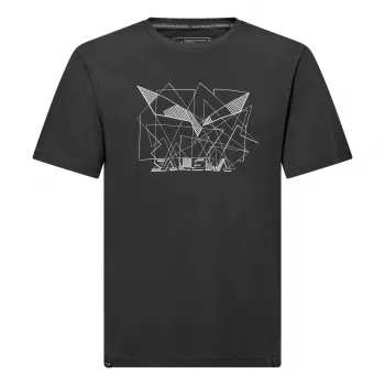 SALEWA tričko Eagle Geo Black Out (M)