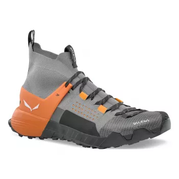 Salewa Wildfire NXT Knit prístupové topánky Alloy/Tumeric UK 9,5 (EU 44)