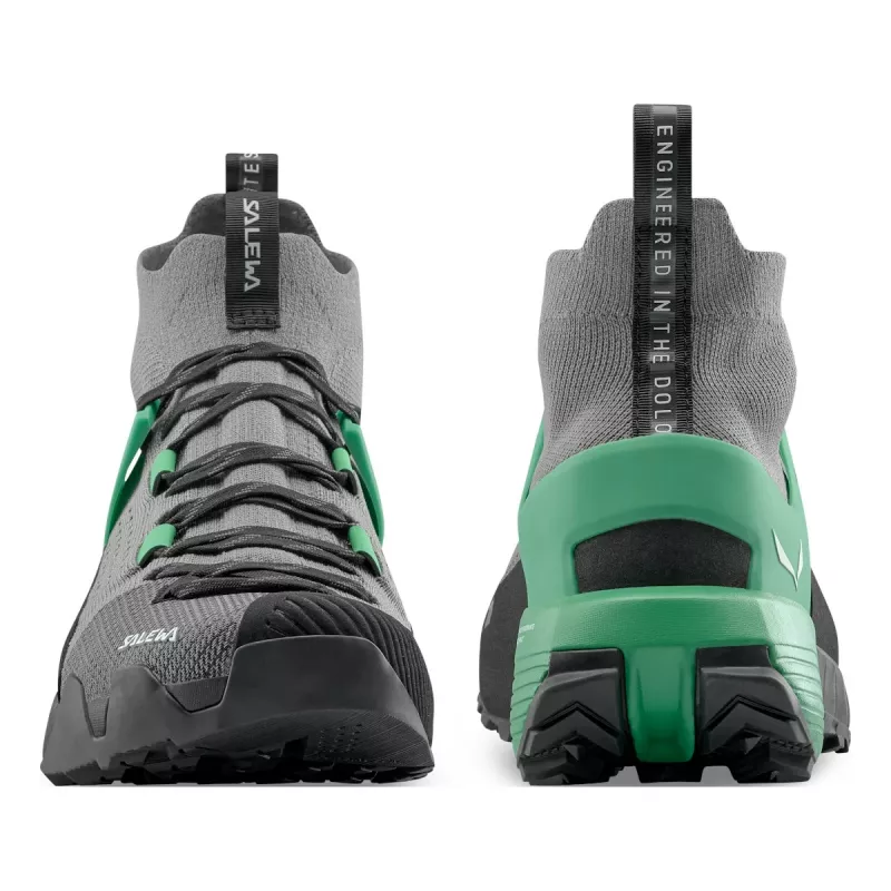 SALEWA topánky Wildfire NXT Knit dámske Alloy/Green UK5