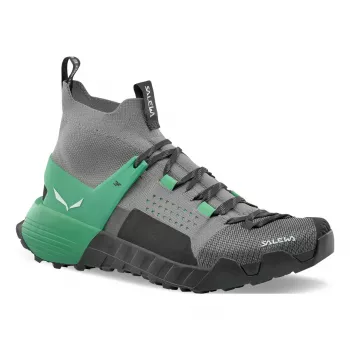 SALEWA Wildfire NXT Knit dámske prístupové topánky - Alloy/Irish Green - UK 5,5 (EU 38,5)