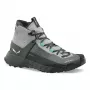 Salewa Wildfire NXT Mid GTX turistické topánky - Alloy/Dark Olive - UK 11,5 (EU 46,5)