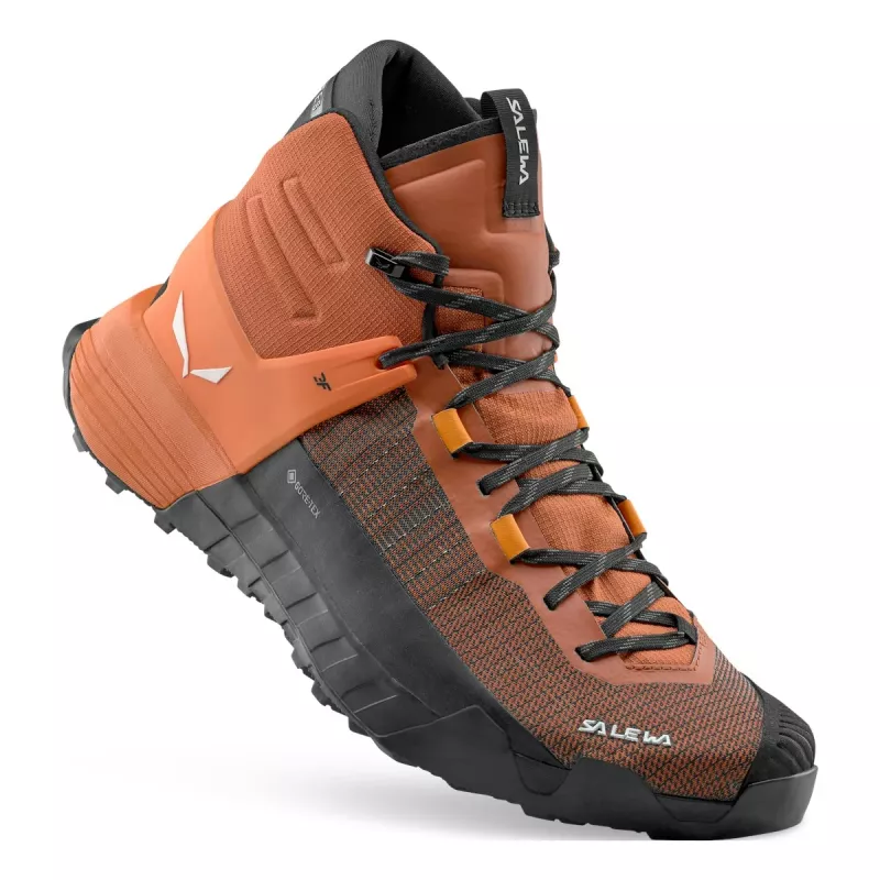 SALEWA Wildfire NXT MID GTX prístupové a turistické topánky – Walnut/Black (hnedá)