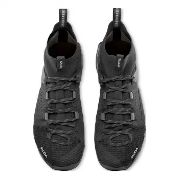 Salewa Wildfire NXT Knit dámske approach topánky – Onyx/Dark Olive – UK 6.5 (EU 40)